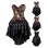 Dragon Pattern Corsets Skirt M1363