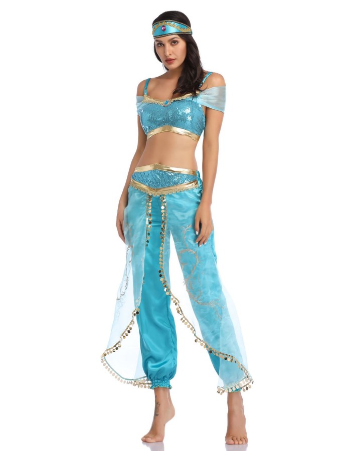 Aladdin's magical jasmine princess dress M40739