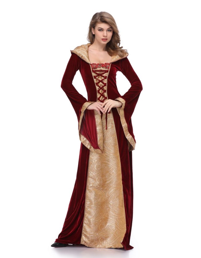 Medieval Princess Costumes Dress M40297