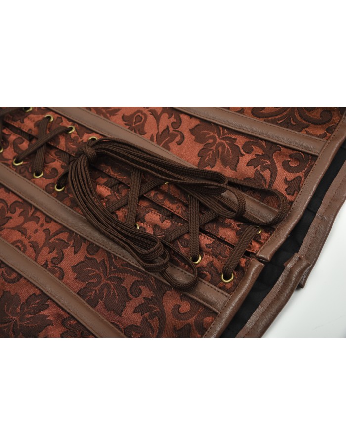 Steampunk Metal Gear Corset Plus Size M1426