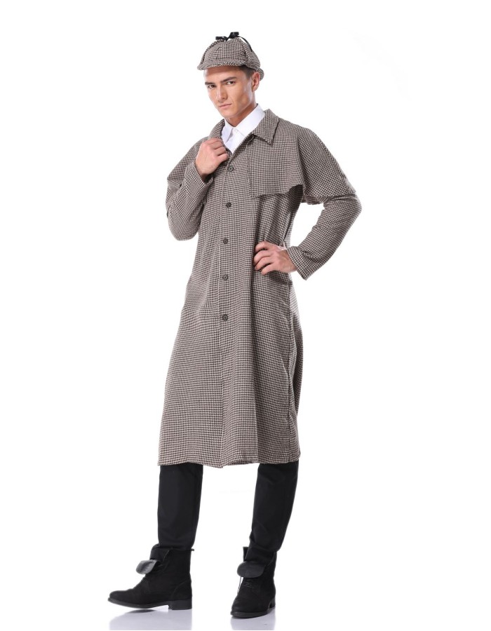 Detective Costumes Sherlock Holmes Cosplay  M40743