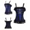 blue sexy lace corsets m1266c