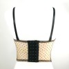 Polka Dot Lace Embroidery Sexy Women Chest Wrap Translucent Top KN8262