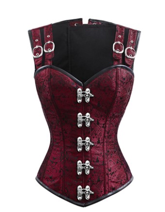 Hot Sale 12 Steel Bone Lace Up Corset M1378