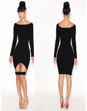 celebrity bandage bodycon dress m3649