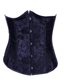 sexy printing lace-up corset M1227