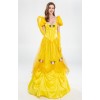 Halloween Costume Beauty And The Beast Princess Belle Dress Stage Costume YM3701