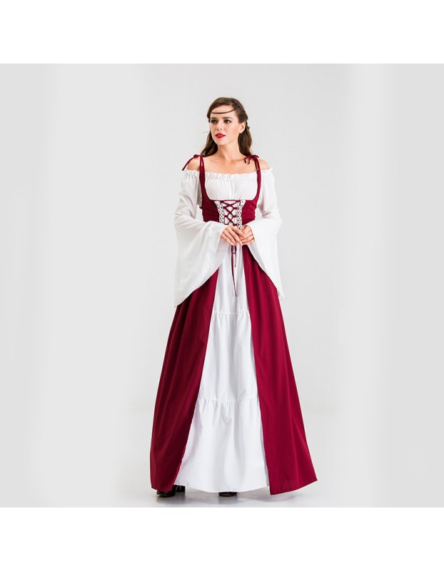 Halloween Greek Goddess Palace Princess  Retro Style Queen Costume YM9125