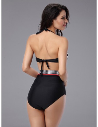 Polka Dot High-waisted Bikini M5311a