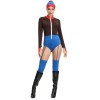 Sexy Funny Circus Clown Halloween Cosplay Costume M40669
