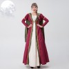 Halloween Costume Queen Role Play Cape Performance Court Drama Costume YM8721