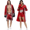 Male Female Boxer Robe Role Playing Costume Cosplay Outfits
