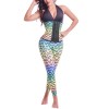 New Sexy Corset and Bustier With Jumpsuit Set M1413