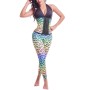 New Sexy Corset and Bustier With Jumpsuit Set M1413
