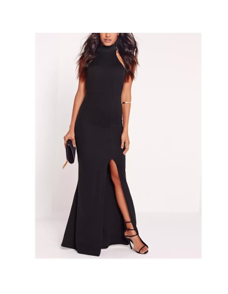 Sexy Black Long Evening Dresses M18042