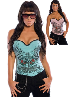 shining party corset M1731