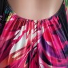 Halter Style Women Casual Loose Beach Maxi Dress M8388
