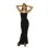 Black Mermaid Long Dress M6038