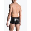 Patent Leather Zipper Black Short Pant Slim Men's Leggings Thin Nightclub N805