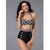 Polka Dot High-waisted Bikini M5311a