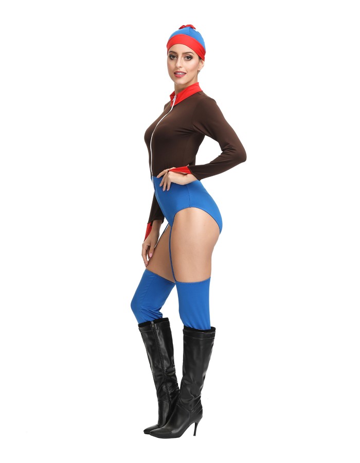 Sexy Funny Circus Clown Halloween Cosplay Costume M40669