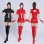Zipper Crotch Bodysuit Nightclub One Piece Coat Glossy Patent Leather Jumpsuit 6853