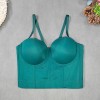 Solid Color Suspender Top Women Short Style Vest Sexy Fish Bone Wipe Chest 8081