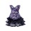 women floral corset with layered dress m1998