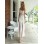 Sexy White Two Piece Party Long Dress M2361