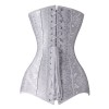 14 Steel Boned Overbust Long Corset M1430