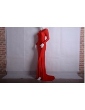 Red Sexy Top Adult Maxi Dress M3971b