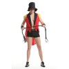 Circus Magic Costume Men Tuxedo Halloween Cosplay Animal Trainer Costume XY82223
