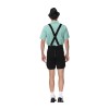 German Oktoberfest Male Bavaria Costume Overalls For Men MS4893