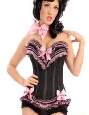 sexy lace bundle of edge corset M1690