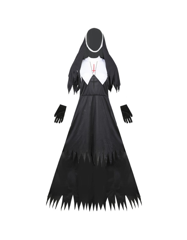 Halloween Women Sexy Nun Cosplay Costume M40752