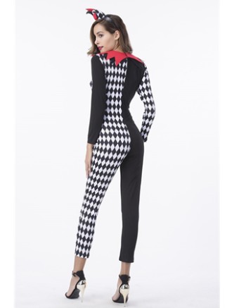 Hot sale  Women Plaid Clothing Halloween Costumes Cosplay M40363