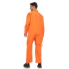 Men Adult Orange Inmate Cosplay Costume Jumpsuit Uniform Set Firefighter Suit SM1109