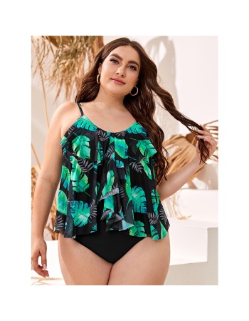High Waisted Bikini Women Sexy V Neck One Piece Swimsuit 232