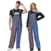 Couple Cosplay Water Electrician Costume Super Mario Show Belt Pants MS1723