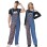 Couple Cosplay Water Electrician Costume Super Mario Show Belt Pants MS1723