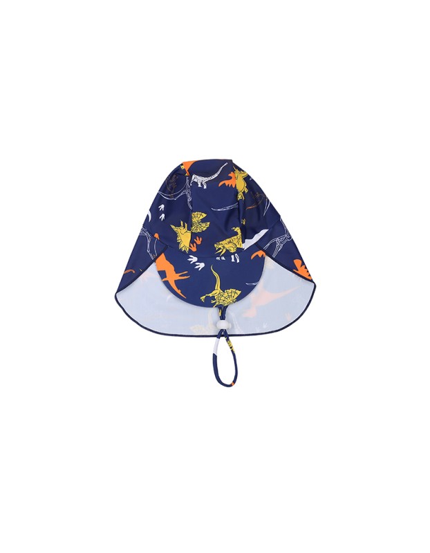 Three-Piece Children's Swimsuit Protection Cartoon Dinosaur Print Short-Sleeved Boy's Swimsuit KF212