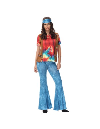Halloween Costumes 70s Retro Disco Hippie Stage Cosplay Hiphop Costume MS1772
