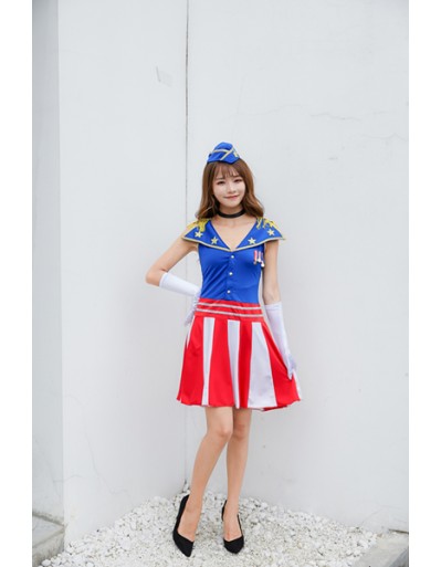 US Navy cosplay cheerleader Dress costume M40710