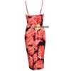 Sexy Flowery Pattern Design Clubwear M2308
