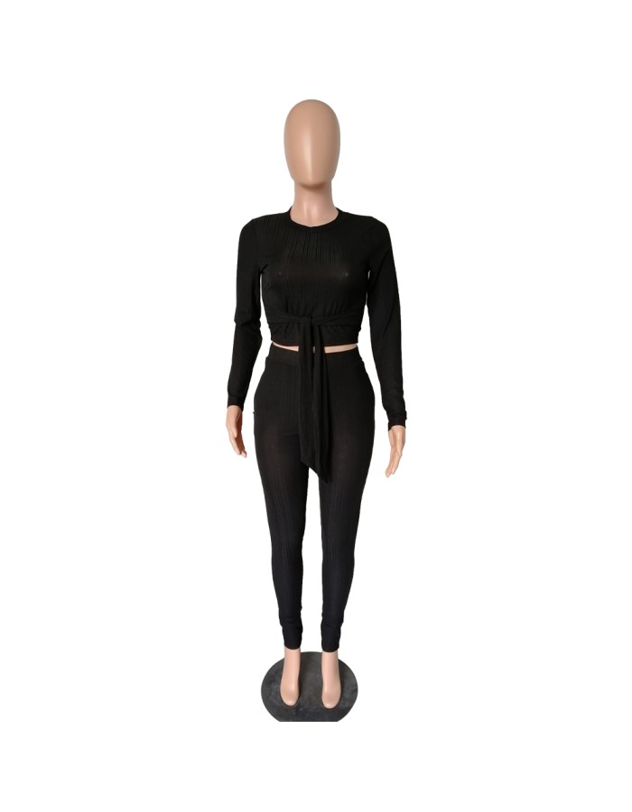 Women Knitted Casual 2 Piece Set M8452