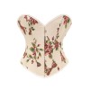 Flower Palace Corset Butterfly Print Bone Dress Wedding Base Waist Busier 22025