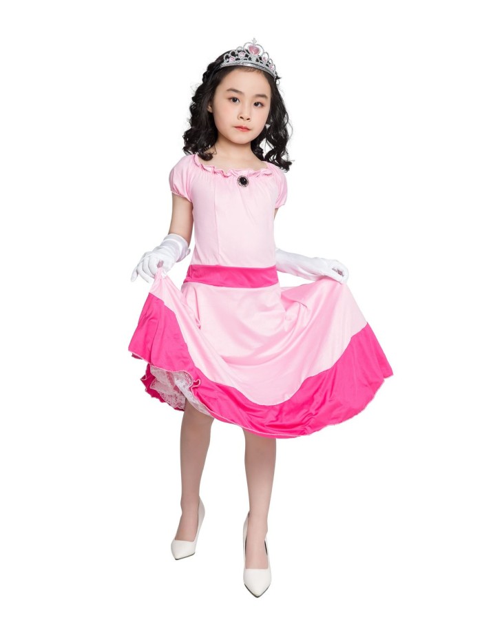 Children Cosplay Pink Princess Costume M40642