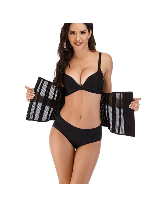 Breathable Steel Boned Waist Trainer Corsets New M1435