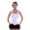 New style lace up overbust bustier corset M1667