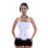 New style lace up overbust bustier corset M1667